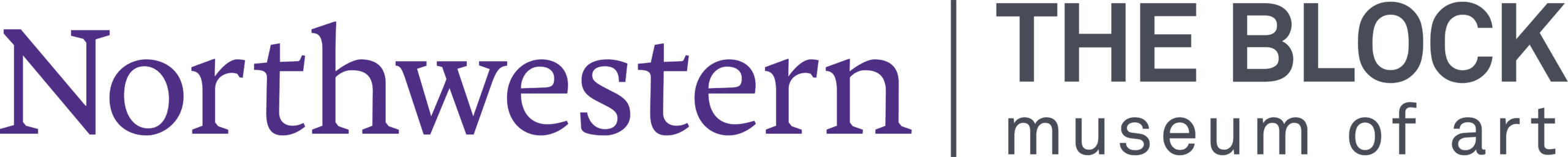 Logo for The Block Museum