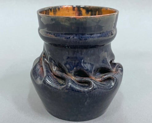 8. Black Vase (George Ohr) 8. Black Vase (George Ohr)