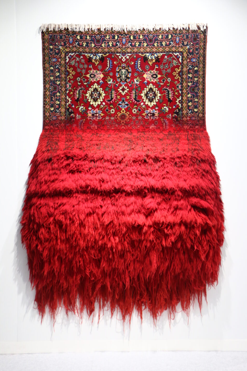 Faig Ahmed. Virgin, 2016. Handmade wool carpet. Edition 1 of 3.